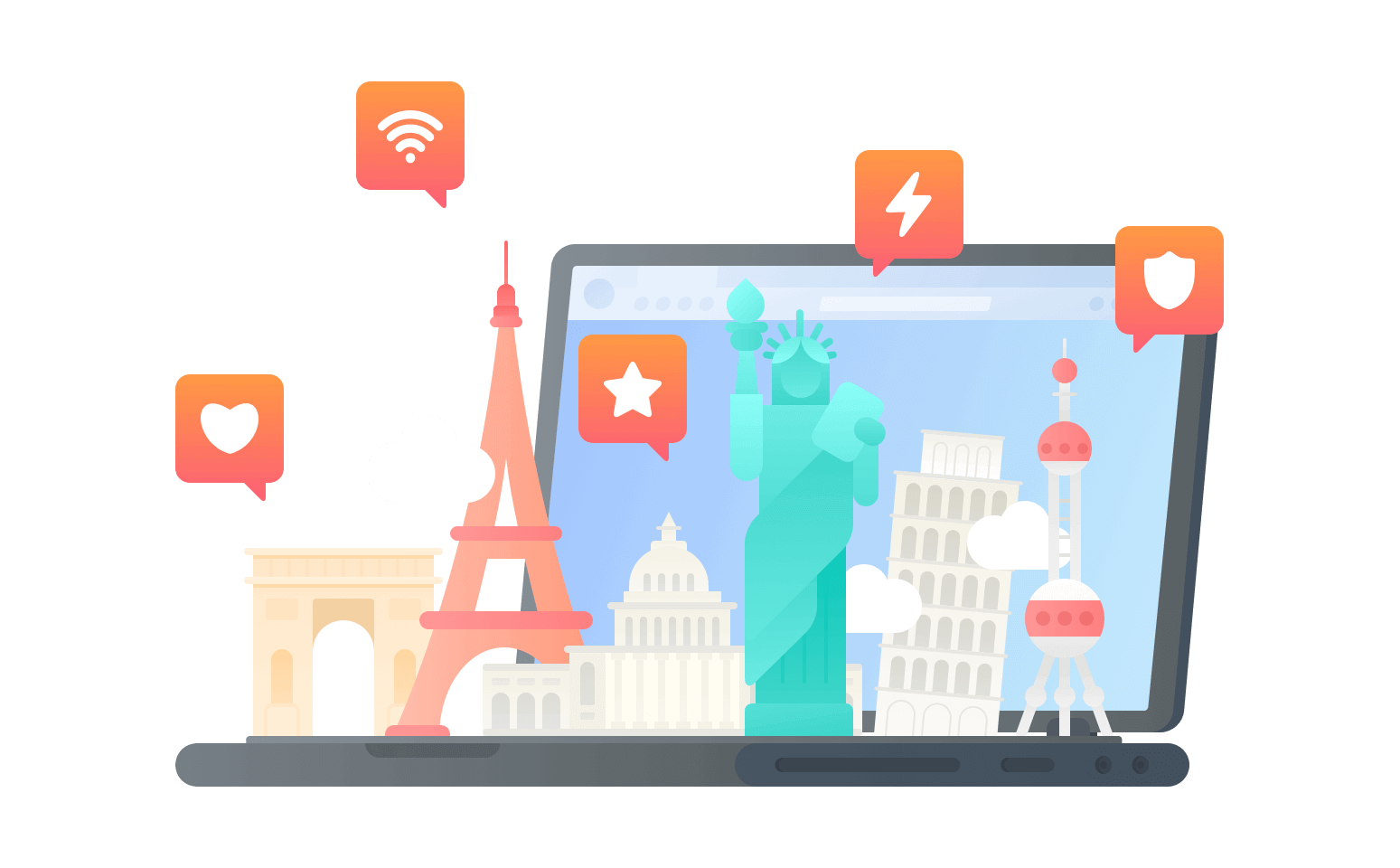 在格林纳达连接到中国的加速器 - 返华VPN